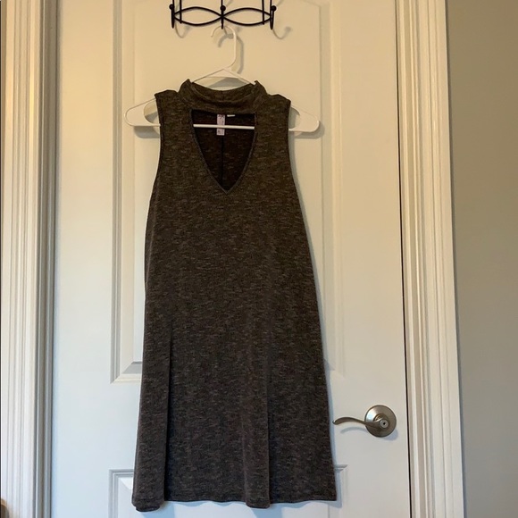 Francesca’s Alya Mock Neck Cut Out Dress - Picture 4 of 4